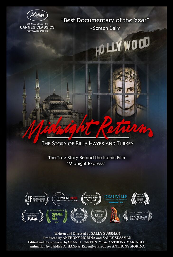 MIDNIGHT RETURN: STORY OF BILLY HAYES & TURKEY – with guests